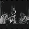 Stephanie Hill [center] and ensemble in the stage production Flora, the Red Menace