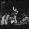 Stephanie Hill [center] and ensemble in the stage production Flora, the Red Menace