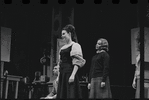 Stephanie Hill [center] and ensemble in the stage production Flora, the Red Menace