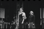 Stephanie Hill [center] and ensemble in the stage production Flora, the Red Menace