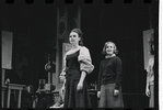 Stephanie Hill [center] and ensemble in the stage production Flora, the Red Menace