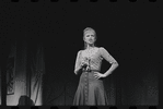 Cathryn Damon in the stage production Flora, the Red Menace