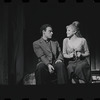 Bob Dishy and Cathryn Damon in the stage production Flora, the Red Menace