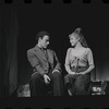 Bob Dishy and Cathryn Damon in the stage production Flora, the Red Menace