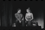 Bob Dishy and Cathryn Damon in the stage production Flora, the Red Menace