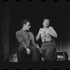 Bob Dishy and Cathryn Damon in the stage production Flora, the Red Menace