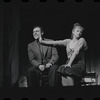 Bob Dishy and Cathryn Damon in the stage production Flora, the Red Menace
