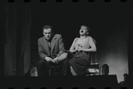 Bob Dishy and Cathryn Damon in the stage production Flora, the Red Menace