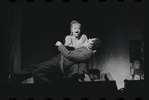 Cathryn Damon and Bob Dishy in the stage production Flora, the Red Menace