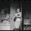 Cathryn Damon in the stage production Flora, the Red Menace
