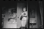 Cathryn Damon in the stage production Flora, the Red Menace