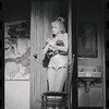 Cathryn Damon in the stage production Flora, the Red Menace