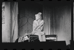 Cathryn Damon in the stage production Flora, the Red Menace