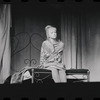 Cathryn Damon in the stage production Flora, the Red Menace