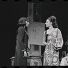 Liza Minnelli and Stephanie Hill in the stage production Flora, the Red Menace