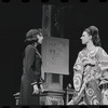 Liza Minnelli and Stephanie Hill in the stage production Flora, the Red Menace