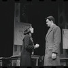 Liza Minnelli and Robert Kaye in the stage production Flora, the Red Menace