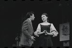Stephanie Hill and unidentified in the stage production Flora, the Red Menace