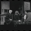 Joe E. Marks [right] and ensemble in the stage production Flora, the Red Menace