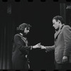 Liza Minnelli and Bob Dishy in the stage production Flora, the Red Menace