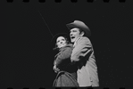 Mary Louise Wilson and James Cresson in the stage production Flora, the Red Menace