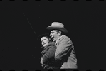 Mary Louise Wilson and James Cresson in the stage production Flora, the Red Menace