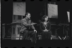 Bob Dishy and Liza Minnelli in the stage production Flora, the Red Menace