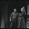 Bob Dishy and Cathryn Damon in the stage production Flora, the Red Menace