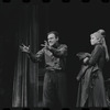 Bob Dishy and Cathryn Damon in the stage production Flora, the Red Menace