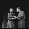 Liza Minnelli and Bob Dishy in the stage production Flora, the Red Menace