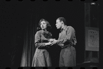 Liza Minnelli and Bob Dishy in the stage production Flora, the Red Menace