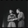 Liza Minnelli and Bob Dishy in the stage production Flora, the Red Menace