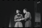 Liza Minnelli and Bob Dishy in the stage production Flora, the Red Menace