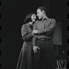 Liza Minnelli and Bob Dishy in the stage production Flora, the Red Menace