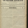 The Reform advocate