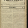 The Reform advocate