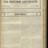 The Reform advocate