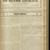 The Reform advocate