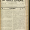 The Reform advocate