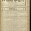 The Reform advocate