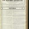 The Reform advocate
