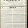 The Reform advocate