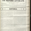 The Reform advocate