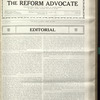 The Reform advocate