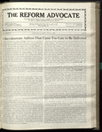 The Reform advocate