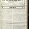 The Reform advocate