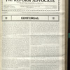 The Reform advocate