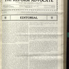 The Reform advocate