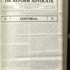 The Reform advocate