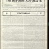 The Reform advocate